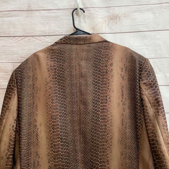 FALCONE BLAZER IN SNAKESKIN PRINT - Picture 6 of 11